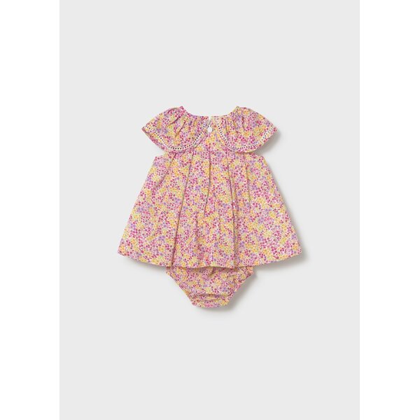 ΒΡΕΦΙΚΟ ΦΟΡΕΜΑ ΜΕ ΣΤΑΜΠΕΣ ΡΟΖ ΚΟΡΙΤΣΙ  MAYORAL 26-01806-010 - Image 2