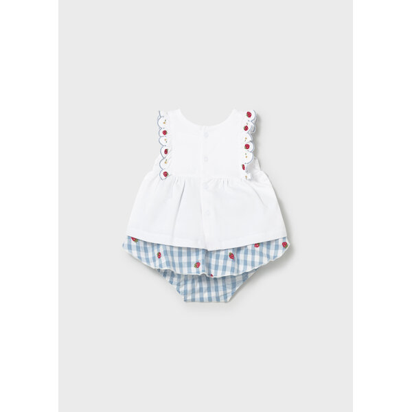 ΒΡΕΦΙΚΟ ΣΕΤ ΦΟΥΣΤΑ ΜΠΛΕ  ΚΟΡΙΤΣΙ  MAYORAL 26-01820-031 - Image 2