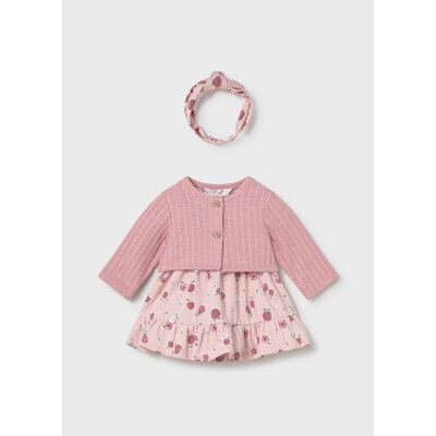 ΒΡΕΦΙΚΟ ΣΕΤ ΦΟΡΕΜΑ 3ΤΜΧ ΡΟΖ ΚΟΡΙΤΣΙ  MAYORAL 26-01821-003