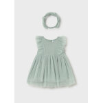 ΒΡΕΦΙΚΟ ΦΟΡΕΜΑ ΤΟΥΛΙ ΜΕ ΚΟΡΔΕΛΑ ΚΟΡΙΤΣΙ  MAYORAL 26-01905-046 - Image 4