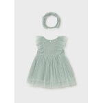 ΒΡΕΦΙΚΟ ΦΟΡΕΜΑ ΤΟΥΛΙ ΜΕ ΚΟΡΔΕΛΑ ΚΟΡΙΤΣΙ  MAYORAL 26-01905-046 - Image 5