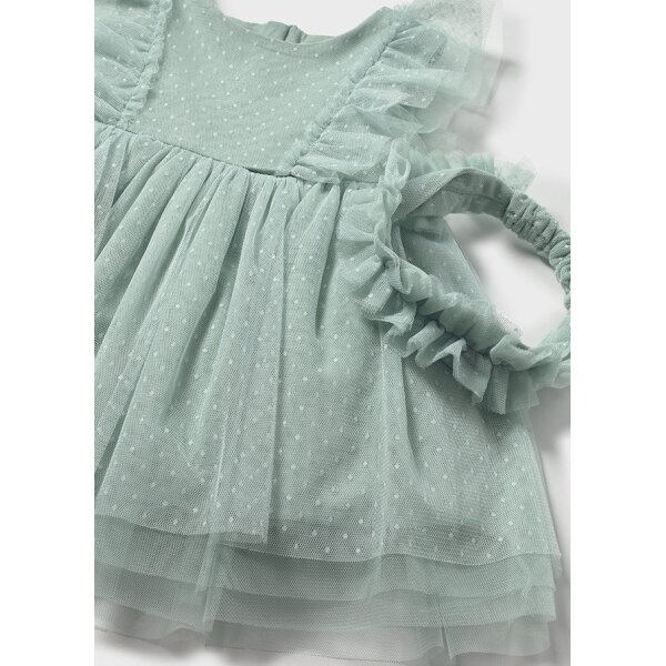 ΒΡΕΦΙΚΟ ΦΟΡΕΜΑ ΤΟΥΛΙ ΜΕ ΚΟΡΔΕΛΑ ΚΟΡΙΤΣΙ  MAYORAL 26-01905-046 - Image 6