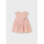 ΒΡΕΦΙΚΟ ΦΟΡΕΜΑ ΤΟΥΛΙ ΠΛΙΣΕ ΡΟΖ ΚΟΡΙΤΣΙ  MAYORAL 26-01908-037 - Image 4