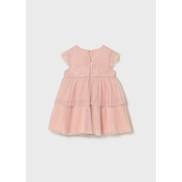 ΒΡΕΦΙΚΟ ΦΟΡΕΜΑ ΤΟΥΛΙ ΠΛΙΣΕ ΡΟΖ ΚΟΡΙΤΣΙ  MAYORAL 26-01908-037 - Image 5