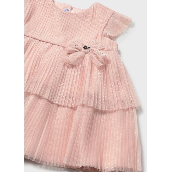 ΒΡΕΦΙΚΟ ΦΟΡΕΜΑ ΤΟΥΛΙ ΠΛΙΣΕ ΡΟΖ ΚΟΡΙΤΣΙ  MAYORAL 26-01908-037 - Image 6