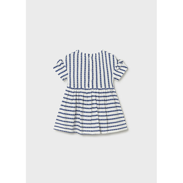 ΒΡΕΦΙΚΟ ΦΟΡΕΜΑ ΜΕ ΤΣΑΝΤΑ ΜΠΛΕ ΡΙΓΕ ΚΟΡΙΤΣΙ  MAYORAL 26-01919-050 - Image 3