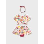 ΒΡΕΦΙΚΟ ΣΕΤ ΦΟΥΣΤΑ 3ΤΜΧ ΚΟΚΚΙΝΟ  ΚΟΡΙΤΣΙ  MAYORAL 26-01934-084