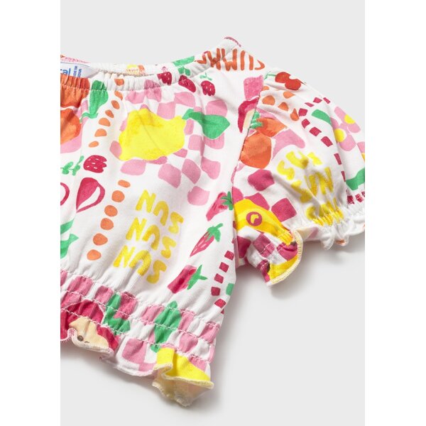 ΒΡΕΦΙΚΟ ΣΕΤ ΦΟΥΣΤΑ 3ΤΜΧ ΚΟΚΚΙΝΟ  ΚΟΡΙΤΣΙ  MAYORAL 26-01934-084 - Image 3