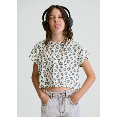 ΠΑΙΔΙΚΗ ΜΠΛΟΥΖΑ ΣΤΑΜΠΩΤΗ ΜΠΕΖ ΚΟΡΙΤΣΙ MAYORAL 26-06012-020