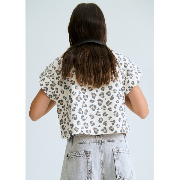 ΠΑΙΔΙΚΗ ΜΠΛΟΥΖΑ ΣΤΑΜΠΩΤΗ ΜΠΕΖ ΚΟΡΙΤΣΙ MAYORAL 26-06012-020 - Image 2