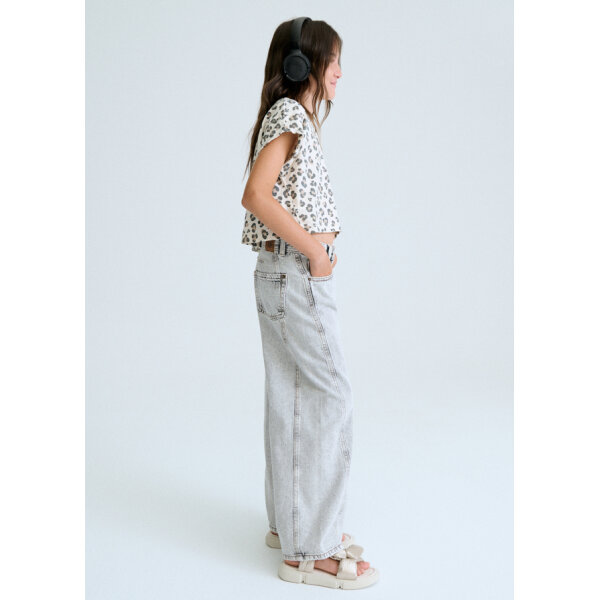 ΠΑΙΔΙΚΗ ΜΠΛΟΥΖΑ ΣΤΑΜΠΩΤΗ ΜΠΕΖ ΚΟΡΙΤΣΙ MAYORAL 26-06012-020 - Image 3