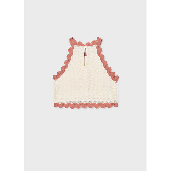 ΠΑΙΔΙΚΟ ΤΟΠ ΠΛΕΧΤΟ ΜΠΕΖ ΛΟΥΛΟΥΔΙΑ  ΚΟΡΙΤΣΙ MAYORAL 26-06021-034 - Image 3