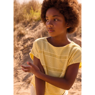 ΠΑΙΔΙΚΟ ΤΟΠ ΑΠΟΜΙΜΗΣΗ CROCHET  ΚΟΡΙΤΣΙ MAYORAL 26-06022-034