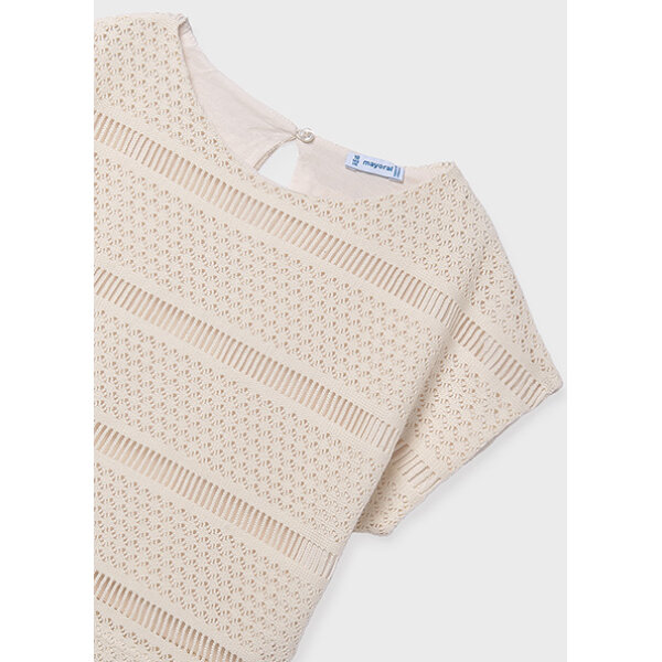 ΠΑΙΔΙΚΟ ΤΟΠ ΑΠΟΜΙΜΗΣΗ CROCHET  ΚΟΡΙΤΣΙ MAYORAL 26-06022-035 - Image 3