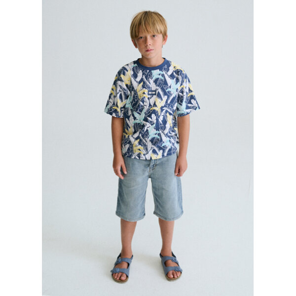 ΠΑΙΔΙΚΗ ΜΠΛΟΥΖΑ  ΜΠΛΕ ΑΓΟΡΙ MAYORAL 26-06039-042 - Image 3