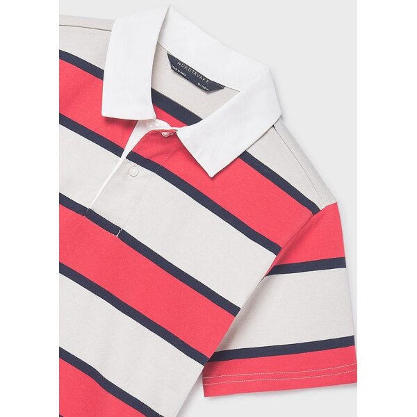 ΠΑΙΔΙΚΗ ΜΠΛΟΥΖΑ ΠΟΛΟ ΚΟΚΚΙΝΟ ΑΓΟΡΙ MAYORAL 26-06167-091 - Image 4