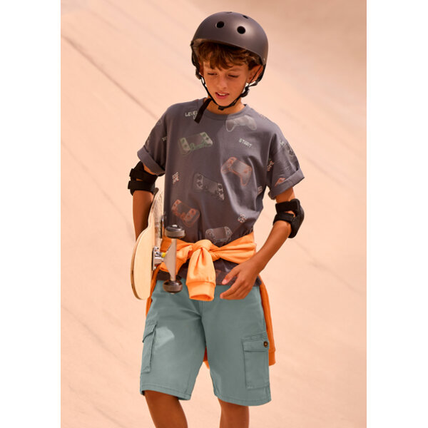 ΠΑΙΔΙΚΗ ΒΕΡΜΟΥΔΑ  CARGO ΠΡΑΣΙΝΟ  ΑΓΟΡΙ MAYORAL 26-06221-050 - Image 2