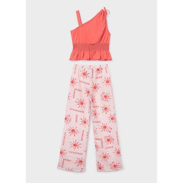 ΠΑΙΔΙΚΟ ΣΕΤ ΠΑΝΤΕΛΟΝΙ ΡΟΖ ΚΟΡΙΤΣΙ MAYORAL 26-06561-019 - Image 2