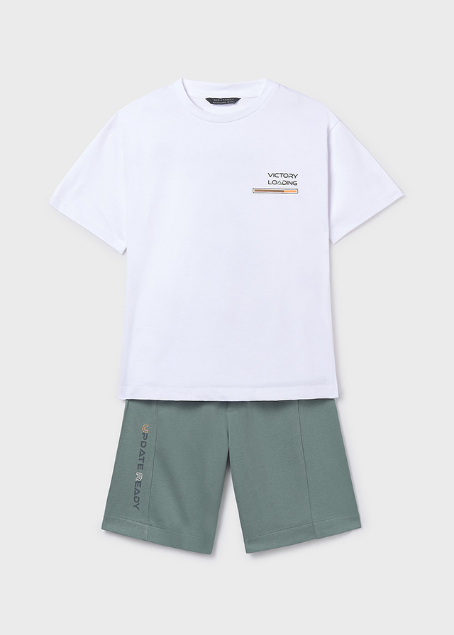 26-06689-022-L-4 ΠΑΙΔΙΚΟ ΣΕΤ ΜΑΚΟ ΠΡΑΣΙΝΟ ΑΓΟΡΙ MAYORAL 26-06689-022 - Image 1