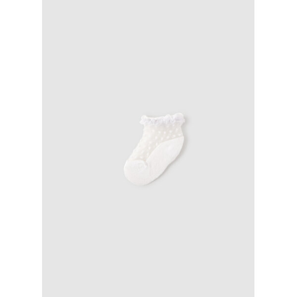 ΒΡΕΦΙΚΟ ΚΑΛΤΣΑΚΙ plumeti ΛΕΥΚΟ ΚΟΡΙΤΣΙ  MAYORAL 26-09056-054 - Image 2