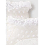 ΒΡΕΦΙΚΟ ΚΑΛΤΣΑΚΙ plumeti ΛΕΥΚΟ ΚΟΡΙΤΣΙ  MAYORAL 26-09056-054 - Image 3