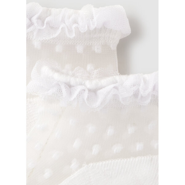 ΒΡΕΦΙΚΟ ΚΑΛΤΣΑΚΙ plumeti ΛΕΥΚΟ ΚΟΡΙΤΣΙ  MAYORAL 26-09056-054 - Image 3