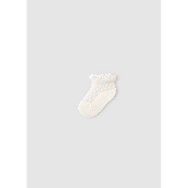 ΒΡΕΦΙΚΟ ΚΑΛΤΣΑΚΙ plumeti ΕΚΡΟΥ ΚΟΡΙΤΣΙ  MAYORAL 26-09056-055 - Image 2