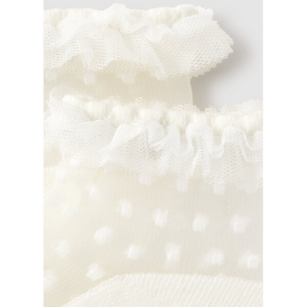 ΒΡΕΦΙΚΟ ΚΑΛΤΣΑΚΙ plumeti ΕΚΡΟΥ ΚΟΡΙΤΣΙ  MAYORAL 26-09056-055 - Image 3