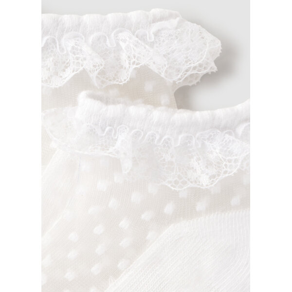 ΠΑΙΔΙΚΟ ΚΑΛΤΣΑΚΙ plumeti ΛΕΥΚΟ MAYORAL 26-10139-033 - Image 3