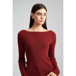 Γυναικείο Πλεκτό με Λεπτή Υφή ANITA SWEATERMIND MATTER MML25-02-09-029_CHERRY - Image 3