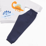 Παιδικό Σετ φόρμας μαρέν παντελόνι/γκρι μπλούζα 48962 - Image 3