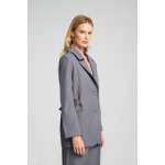 Γυναικείο Κλασικό Σακάκι Blazer Ariela MIND MATTER MML25-02-05-005_GREY - Image 6