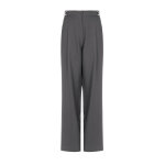Γυναικείο Παντελόνι Wide Leg με Ζώνη KENDRA Trousers MIND MATTER MML25-02-03-004_GREY - Image 6