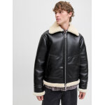 Ανδρικό Μπούφαν JORLIVERPOOL AVIATOR JACKET SN JACK&JONES 12282948 Μαύρο - Image 3