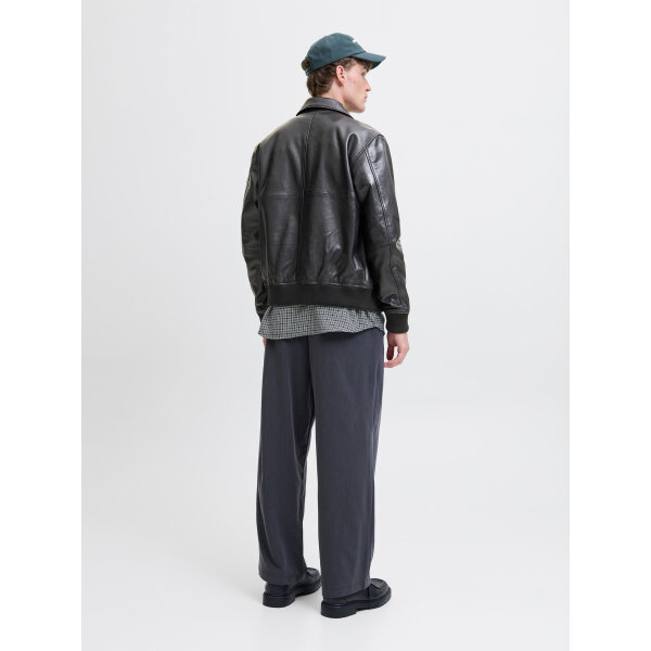 Ανδρικό Μπούφαν JORAUSTIN PU JACKET STYD AW24 JACK&JONES 12284364 Μαύρο - Image 9