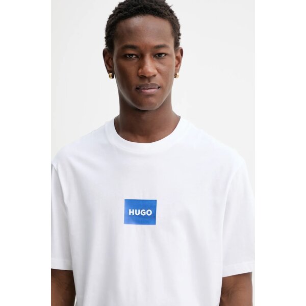 ΑΝΔΡΙΚΗ ΜΠΛΟΥΖΑ  HUGO BLUE ΛΕΥΚΟ 50554382-100 - Image 4