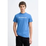 Ανδρική μπλούζα κοντό μανίκι Karl Lagerfeld Jeans B1M17063 μπλε