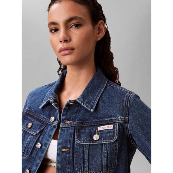 Γυναικέιο  Jeans jacket 90S Cropped Fit  CALVIN KLEIN LV047E629G-MZK - Image 5