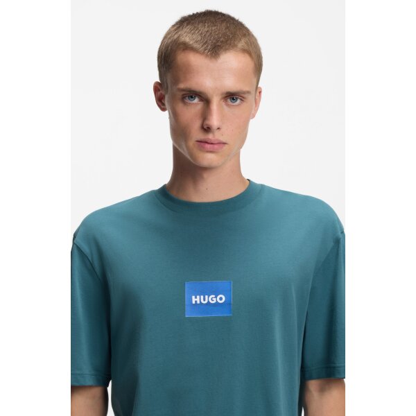 ΑΝΔΡΙΚΗ ΜΠΛΟΥΖΑ ΠΕΤΡΟΛ  HUGO BLUE  50554382-449 - Image 4