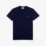 Ανδρική Μπλούζα Pima Cotton Jersey με Λαιμόκοψη Lacoste  TH6709-166 - Image 4