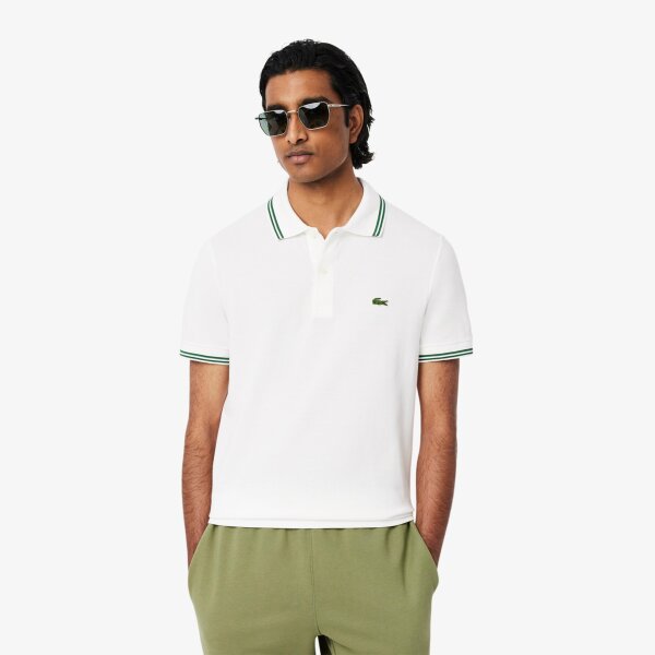 0025925_-trim-accent-l1212-polo-regular-fit Ανδρική Μπλούζα Polo Trim Accent L Regular Fit Lacoste L.12.12-001 - Image 1