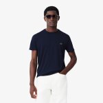 Ανδρική Μπλούζα Pima Cotton Jersey με Λαιμόκοψη Lacoste  TH6709-166