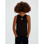 ΠΑΙΔΙΚΗ ΜΠΛΟΥΖΑ  CK LOGO TANK TOP ΚΟΡΙΤΣΙ ΜΑΥΡΟ  CALVIN KLEIN LVCKSJB10G-BEH