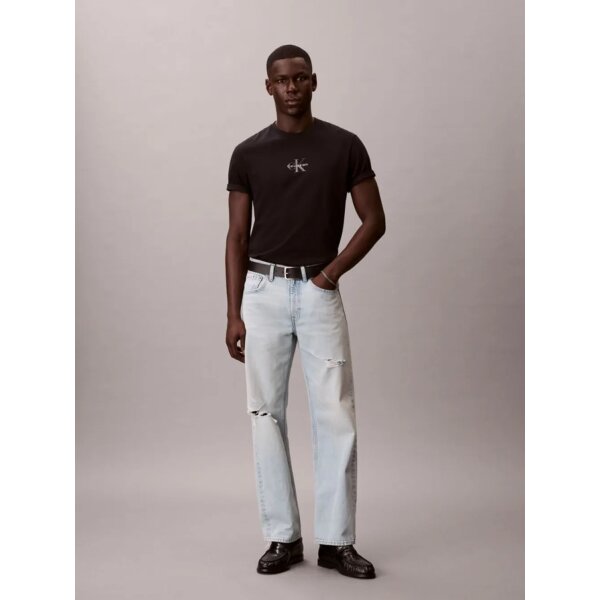 ΑΝΔΡΙΚΗ ΜΠΛΟΥΖΑ SS 30S MICRO MONOLOGO GRAPHIC  CALVIN KLEIN LV04RB866G-UB1 - Image 2