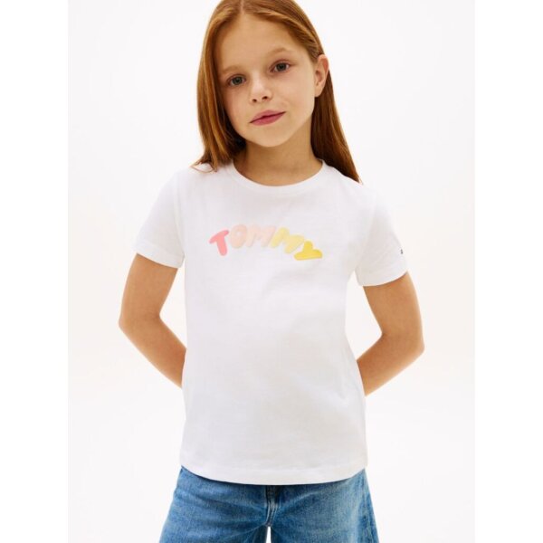 ΠΑΙΔΙΚΗ ΜΠΛΟΥΖΑ ΚΟΡΙΤΣΙ ΛΕΥΚΟ TOMMY JEANS KG0KG09246-YBR - Image 2