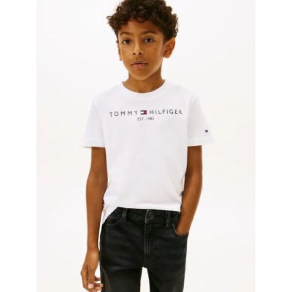 ΠΑΙΔΙΚΗ ΜΠΛΟΥΖΑ UNISEX  ΛΕΥΚΟ TOMMY JEANS KS0KS00210-YBR - Image 1