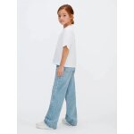 ΠΑΙΔΙΚΗ ΜΠΛΟΥΖΑ CK LOGO BOXY  ΚΟΡΙΤΣΙ ΛΕΥΚΟ  CALVIN KLEIN LVCKSJA16G-YAF - Image 4