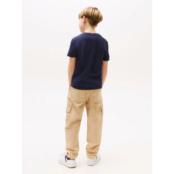 ΠΑΙΔΙΚΗ ΜΠΛΟΥΖΑ UNISEX ΜΠΛΕ TOMMY JEANS KS0KS00210-C87 - Image 4