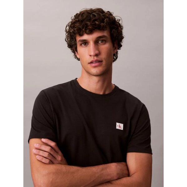 ΑΝΔΡΙΚΗ ΜΠΛΟΥΖΑ SS BADGE 30S JERSEY CLASSIC TE CALVIN KLEIN LV04RC272G-UB1 - Image 3