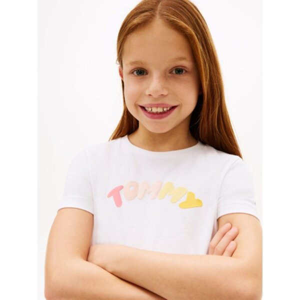 ΠΑΙΔΙΚΗ ΜΠΛΟΥΖΑ ΚΟΡΙΤΣΙ ΛΕΥΚΟ TOMMY JEANS KG0KG09246-YBR - Image 3